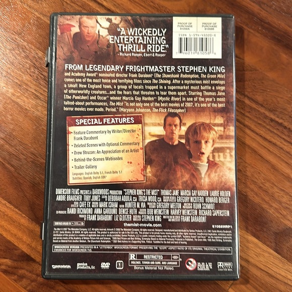Stephen King's The Mist DVD (2007) - Picture 2 of 4